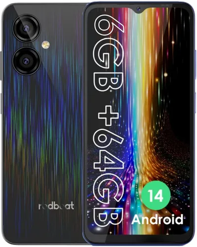 Vista 10 de redbeat Teléfono para juegos Android desbloqueado E3, teléfono celular de 256 GB) / 1 TB TF, cámara octa-core HD de 6.6 pulgadas de 50 MP, doble SIM