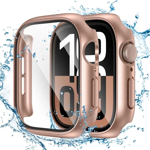 Vista 12 de Tensea para Funda protectora de pantalla impermeable para Apple Watch de 40 mm, Serie SE 3/Serie SE 2ª Generación/SE/Serie 6/5/4, accesorios