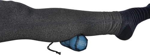 Vista 4 de Bolas de terapia de masaje de tejido profundo: juego de dos con bolsa de malla para alivio del dolor de cuidado personal, terapia miofacial, terapia