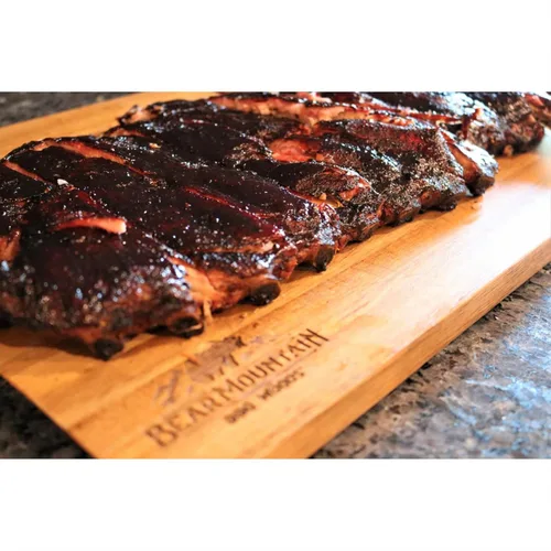 Vista 5 de Bear Mountain - Pellets de madera natural para ahumador, parrilla y barbacoa, 20 libras, aliso, accesorios de pellets de madera dura de primera