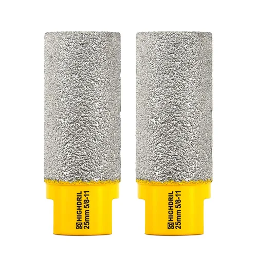 Vista 10 de HIGHDRIL Broca de fresado de diamante para ampliar y dar forma a agujeros, diámetro 30mm (1-1/7") Broca de núcleo de perforación seca