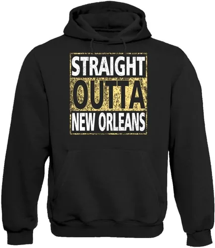 Vista 10 de Xtreme Apparrel Straight Outta - Sudadera con capucha para los fanáticos del fútbol