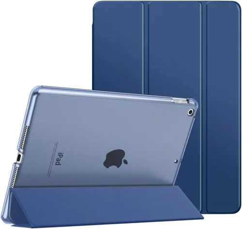 Vista 23 de Funda MoKo para iPad de 10.2, iPad de 9ª generación 2021/iPad de 8ª generación 2020/iPad de 7ª generación 2019, funda inteligente delgada