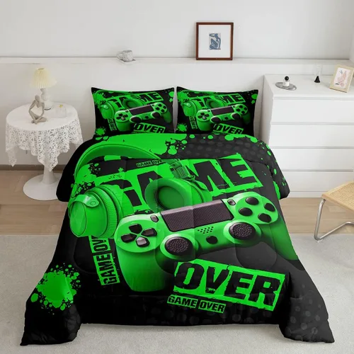 Vista 39 de Feelyou Juego de edredón de la Torre Eiffel, elegante juego de ropa de cama de París, edredón romántico para niños, niñas, niños, adolescentes