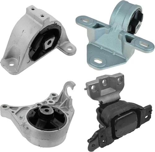 Vista 139 de TRQ Kit de montaje de motor de transmisión de motor de 5 piezas compatible con Ford Five Hundred Montego 6sp Auto AT 2005 - 2007