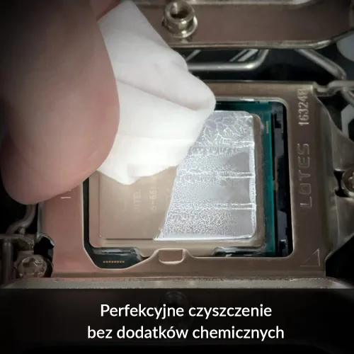 Vista 3 de ARCTIC MX Cleaner (40 piezas) - Toallitas de limpieza para eliminar pasta térmica, 4.5 x 4.5 in, biodegradables