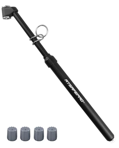 Vista 8 de ATsafepro Medidor de presión de neumáticos para semirremolque, rango de calibre de neumáticos de alta resistencia a 150 PSI/10 bar, medidor