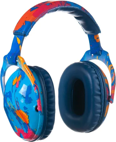 Vista 12 de Auriculares con cancelación de ruido para niños, protección auditiva NRR de 25dB, reducción de ruido, a prueba de sonido para niños, orejeras