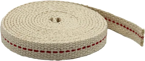 Vista 20 de Light Of Mine, mecha plana 100% de algodón, 33 pies, rollo para lámparas de aceite y linternas que funcionan con aceite de parafina y queroseno