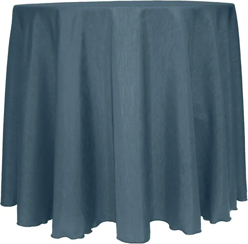 Vista 30 de Ultimate Textile Mantel redondo reversible Shantung Satin Majestic de 114 pulgadas, color verde cazador