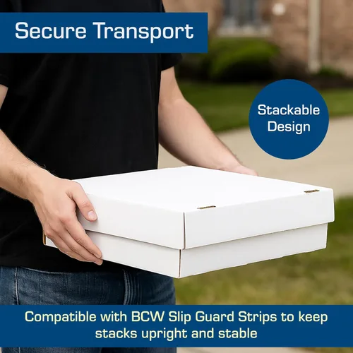 Vista 6 de BCW Monster Box - Caja de almacenamiento de tarjetas coleccionables de 3 unidades Capacidad para 3200 tarjetas Almacenamiento de tarjetas
