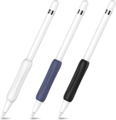 Vista 12 de AHASTYLE Tapa de silicona para Apple Pencil de 1ª generación, paquete de 3 unidades, antipérdida, tapa de repuesto compatible con Apple Pencil de 1ª
