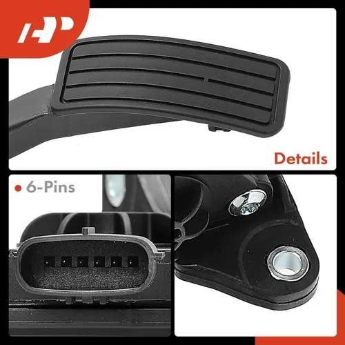 Vista 8 de A-Premium Pedal acelerador con sensor de posición compatible con Subaru Forester 2014-2018, Impreza 2012-2016, Crosstrek 2016-2017, XV Crosstrek