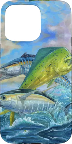 Vista 31 de Lindo Mahi Mahi Pesca Pescado Atún Caso para iPhone 17