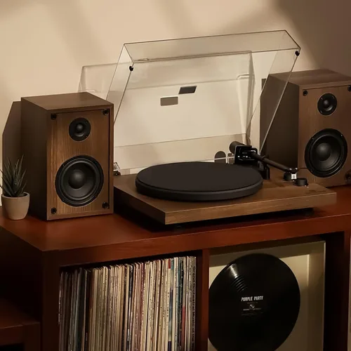 Vista 7 de Turntable Converter for Record Player to MP3 Conversion Adapter with Multiple Speeds and Integrated Auditory Record Converter