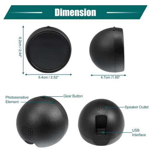 Vista 4 de X AUTOHAUX 2.4" redondo en forma de mini cabeza para arriba pantalla HUD Digital GPS velocímetro-pantalla verde