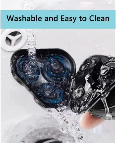 Vista 5 de SH50/52 - Cuchillas de repuesto compatibles con afeitadoras eléctricas Philips Series 5000, cabezales de afeitado compatibles con afeitadoras