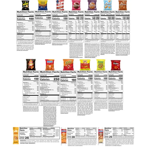 Vista 2 de Frito-Lay, paquete de cuidado definitivo - Paquete de cuidado de aperitivos, variedad de chips, galletas dulces, galletas saladas y más, 40