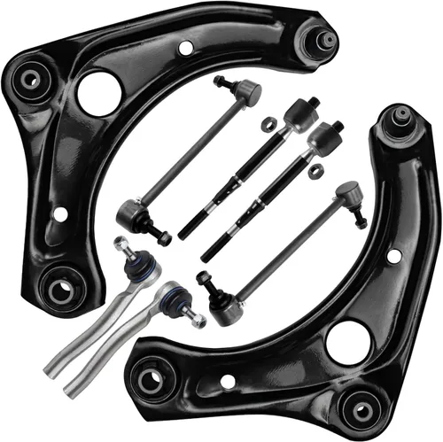 Vista 170 de Detroit Axle - Kit de brazos de control de extremo de 8 piezas para Toyota 2001-2003 Highlander 2002-2003 Camry Lexus ES300, 2 brazos de control