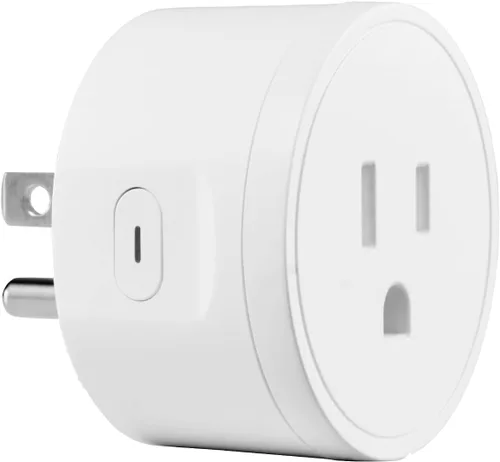 Vista 9 de VEVOR Enchufe inteligente, salida inteligente WiFi compatible con Alexa y Google Home, enchufes WiFi con programación, control de aplicaciones