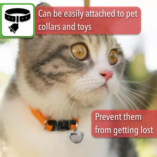 Vista 4 de Mr. Pen - 1 pulgada, plata, paquete de 50 cascabeles para manualidades, campanas de manualidades, a granel, plata, campanas para coronas, 1 pulgada.