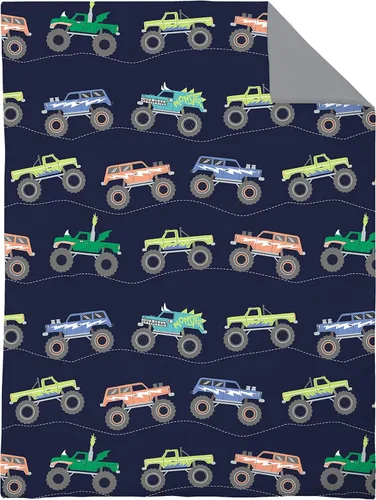 Vista 2 de Carter's Juego de cama infantil de 4 piezas Monster Truck