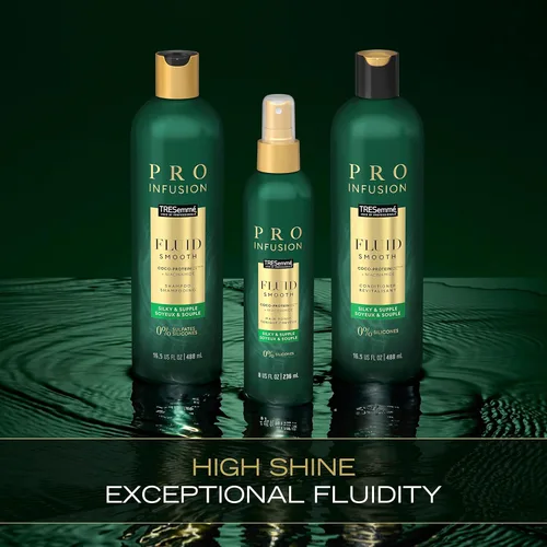 Vista 6 de TRESemme Pro Infusion Volume Tonic Spray para engrosar el cabello, 8 onzas, con coco natural, aerosol texturizante a base de plantas, productos