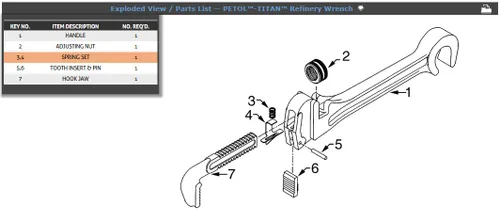 Vista 2 de Llave de refinería RW1, capacidad de tubería de 1/8 pulgadas a 1 pulgada
