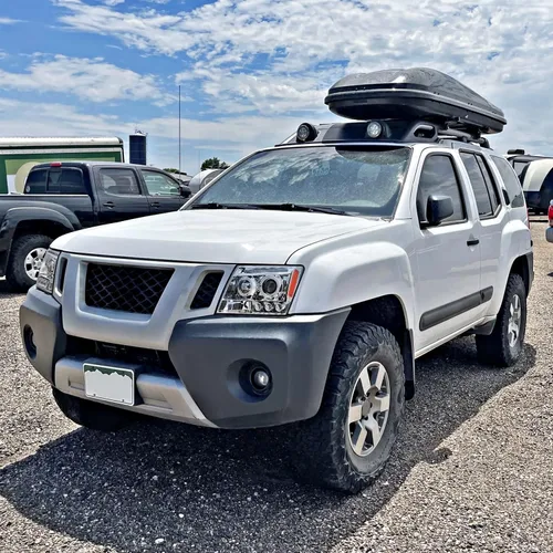Vista 2 de SPEC-D TUNING Faros delanteros de proyector LED compatibles con Nissan Xterra 2005-2015, conjunto de faros delanteros izquierdo y derecho For
