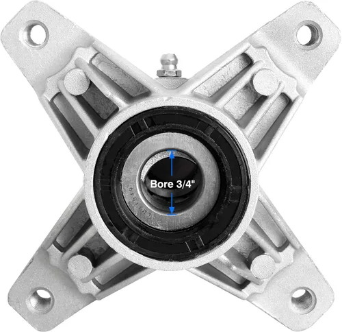 Vista 4 de 918-04426 Husillo apto para cortacésped Cub-Cadet, 618-3129 Conjunto de husillo para cortacésped Cub-Cadet Z Force Enforcer de 44 pulgadas, 48