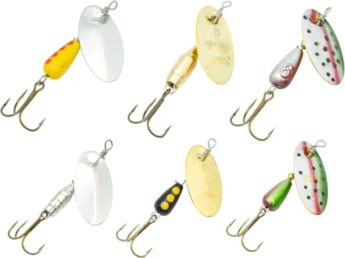 Vista 7 de Panther Martin Fishing Lures 6-Pack All Time Greatest Fish Catcher World Famous Spinning Lures in Value Kit Spinners for Trout, Salmon, Panfish