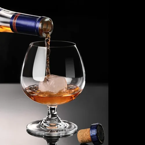 Vista 7 de Juego de 4 Vasos de Whisky, Vaso de Bourbon, Vasos Old Fashioned, Copa de Vino de Tallo Corto de 11.5 Oz para Licores, Vodka, Whisky Escocés, Coñac