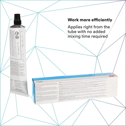 Vista 4 de 3M Sellador Heavy Drip-Chek, 08531, de base pesada, resistente a la intemperie, no se hunde, tubo de 5 onzas, color negro