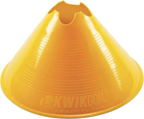 Vista 9 de Kwik Goal Jumbo Disc Cones, Pack of 12 Azul