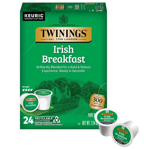 Vista 10 de Twinings Brew Over Ice - Té negro helado sin azúcar, 72 cápsulas K-Cup para Keurig, 12 unidades (paquete de 6), con cafeína