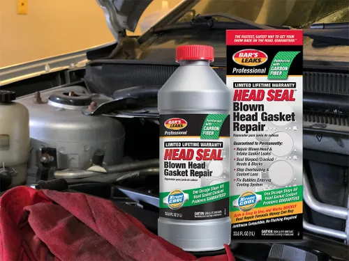 Vista 9 de Bar's Leak HG-1 Head Seal - Reparación de junta de culata volada, paquete de de 1