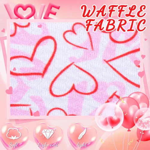 Vista 5 de Diadema anudada, 2 diademas con nudo superior para mujer, banda para el pelo para niñas, diadema de corazón para el día de San Valentín, rosa