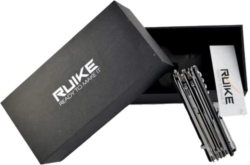 Vista 2 de RUIKE Cuchillo multifunción grande L51, negro