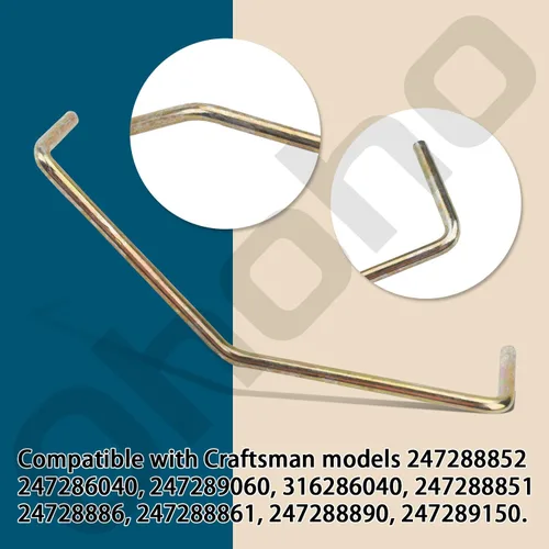 Vista 6 de Ohoho 747-05011 - Barra de sujeción para cinturón de cubierta compatible con Cub Cadet/MTD/Craftsman, compatible con los modelos: LTX 1040, 1042