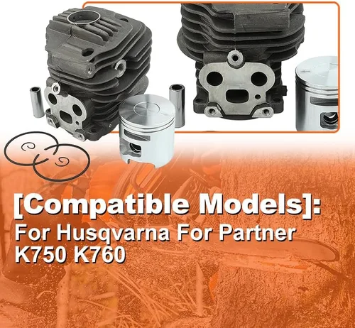 Vista 4 de 506 38 61-71, kit de cilindro de 2.008 in, para Husqvarna para socio K750 K760