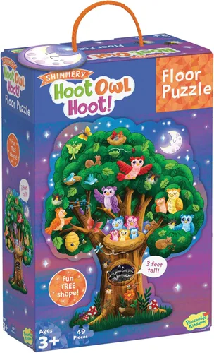 Vista 11 de Peaceable Kingdom Rompecabezas de Piso con Forma de Conejito Brillante de 41 Piezas, 3 pies x 2 pies - Excelentes Rellenos para Canasta de Pascua