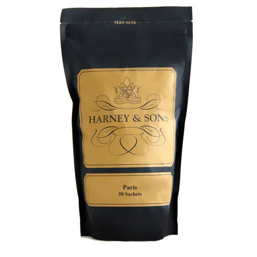 Vista 13 de Harney & Sons Té de hongos Chaga, bolsa a granel de 50 bolsitas