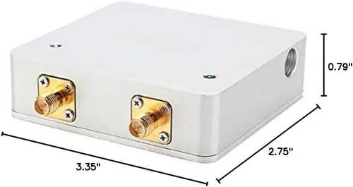 Vista 6 de Antena dual WiFi señal Booster 1000mW 2.4 G 2T2R / 300Mbps WiFi amplificador de señal repetidor extensor SH24Gi1000-D2 para routers, cámara IP, UAV