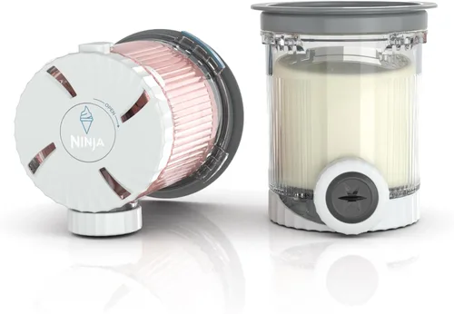 Vista 18 de Ninja CREAMi - Máquina para hacer helados, postres suaves para servir, sorbete, batidos, yogur helado y más, programas 13 en 1, incluye mango y dos