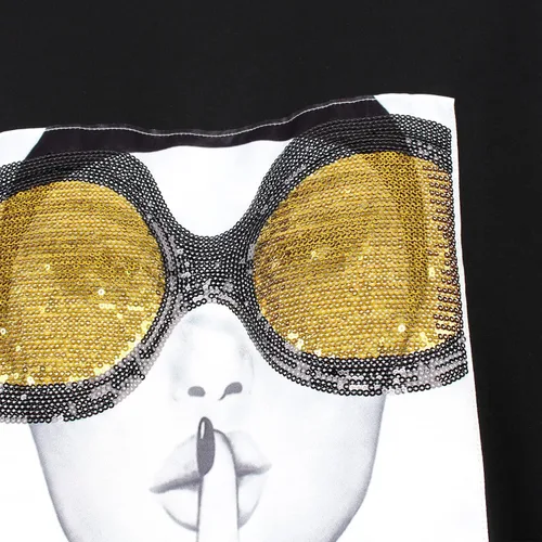 Vista 4 de Sudadera de gran tamaño para mujer, cuello redondo, manga larga, ribete de flecos, sin botones