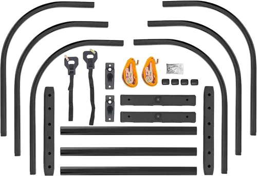 Vista 6 de Extensor de caja de camión, expansión de puerta trasera, apto para Ford F150 7+Titan 7+Sierra 3+Ram 1500/2500/3500, compatible con todos los rieles