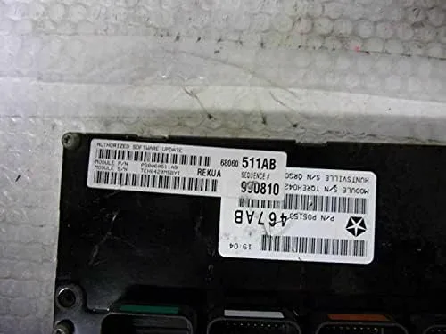 Vista 3 de Compatible con Jeep compatible con Grand Cherokee Engine ECM Módulo de control P68060511AB 68060511AB 09 10