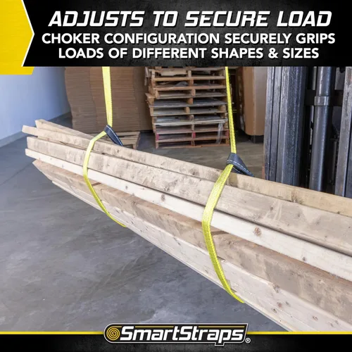Vista 8 de SMARTSTRAPS - 842 SmartStraps Eslinga de Correas - Eslinga de Correas de Nailon 1x6 de 1 Capa 1,600 libras