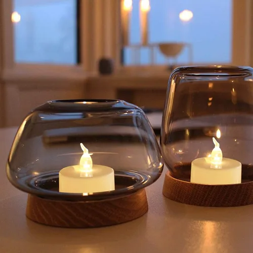 Vista 3 de GameXcel Velas LED sin llama, 12 velas de té parpadeantes que funcionan con pilas, velas falsas sin perfume, velas votivas eléctricas realistas
