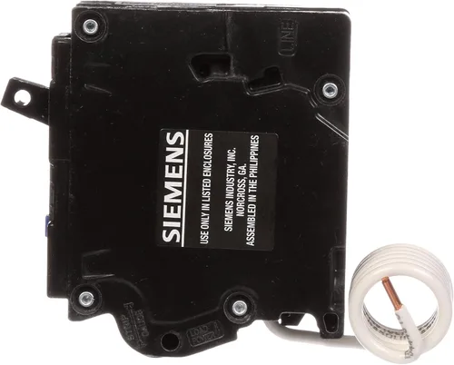 Vista 3 de Siemens QA115AFCP 15-Amp Single Pole 120-volt Combination AFCI Breaker para Enchufe
